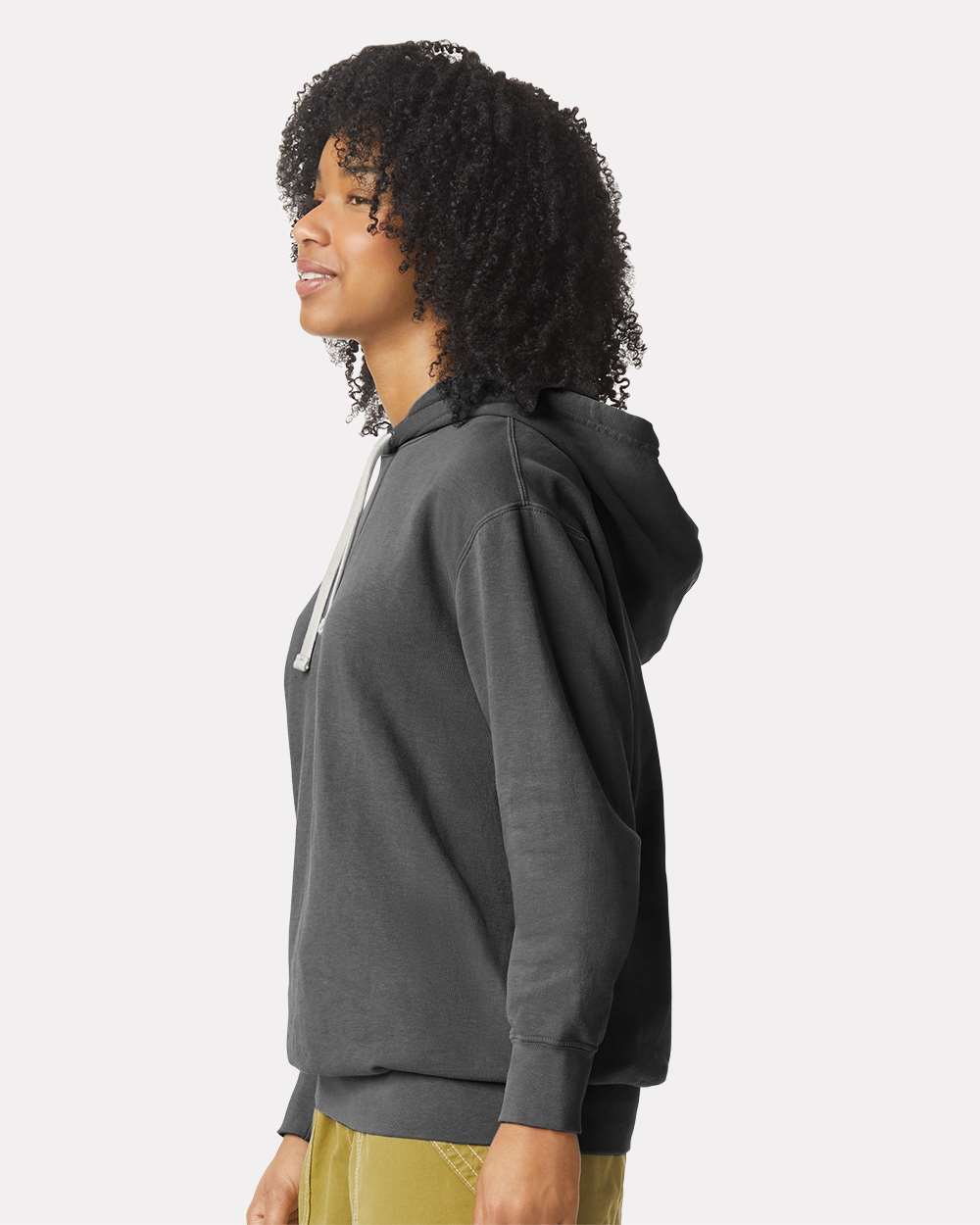 Comfort Colors Unisex Garment-Dyed Lightweight Hooded Sweatshirt - 1467 - 1467C Pepper