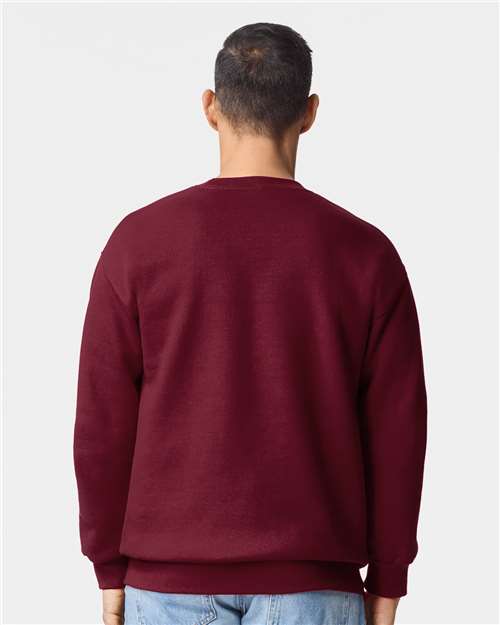 Gildan Unisex Hammer™ Maxweight Crewneck Sweatshirt - 19000 Garnet