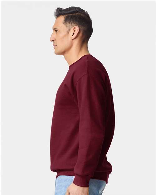 Gildan Unisex Hammer™ Maxweight Crewneck Sweatshirt - 19000 Garnet