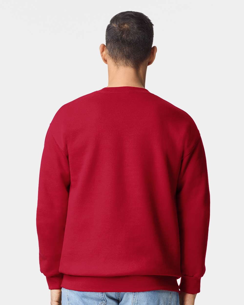 Gildan Unisex Hammer™ Maxweight Crewneck Sweatshirt - 19000 Cherry Red