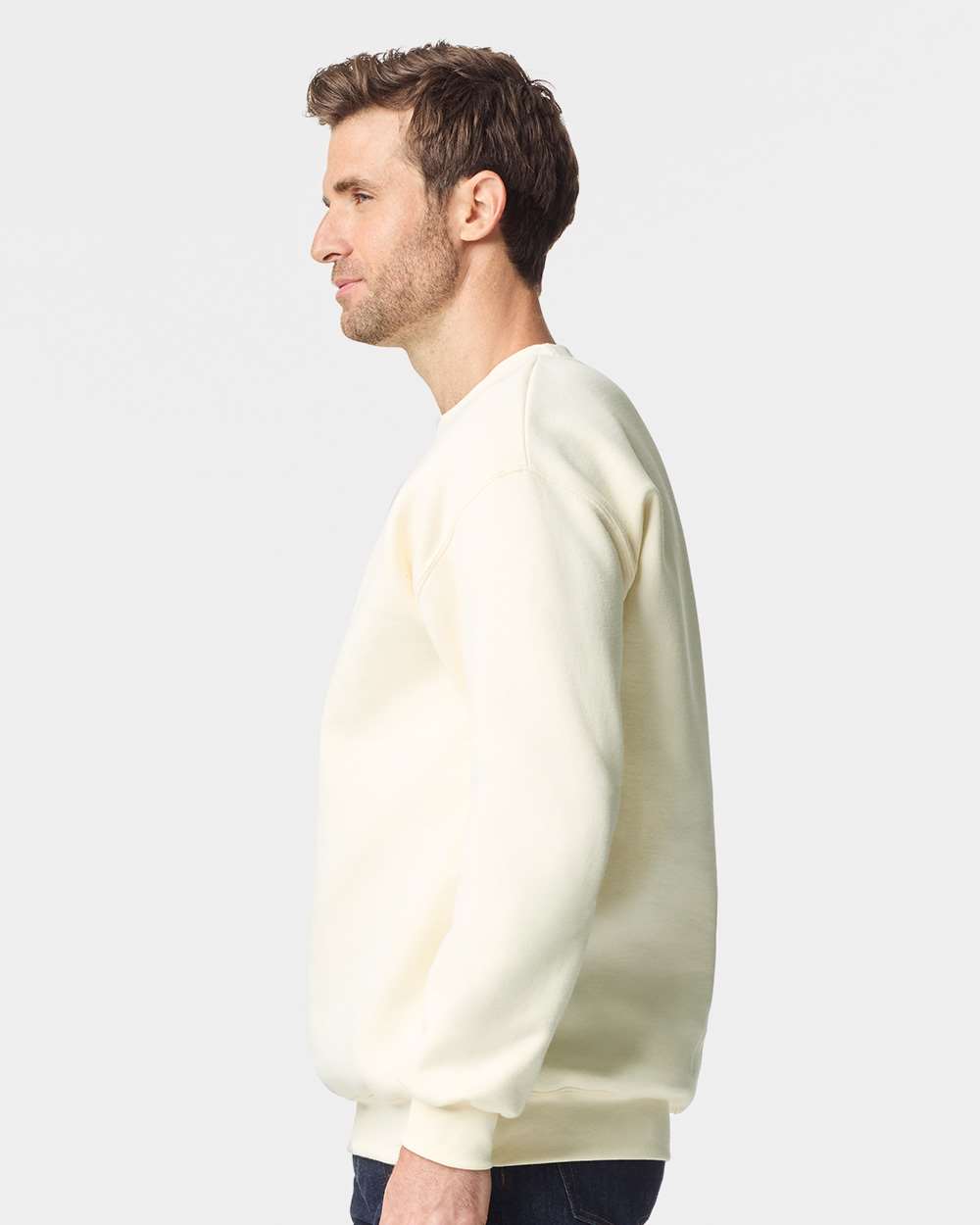 Gildan Unisex Hammer™ Maxweight Crewneck Sweatshirt - 19000 Off White