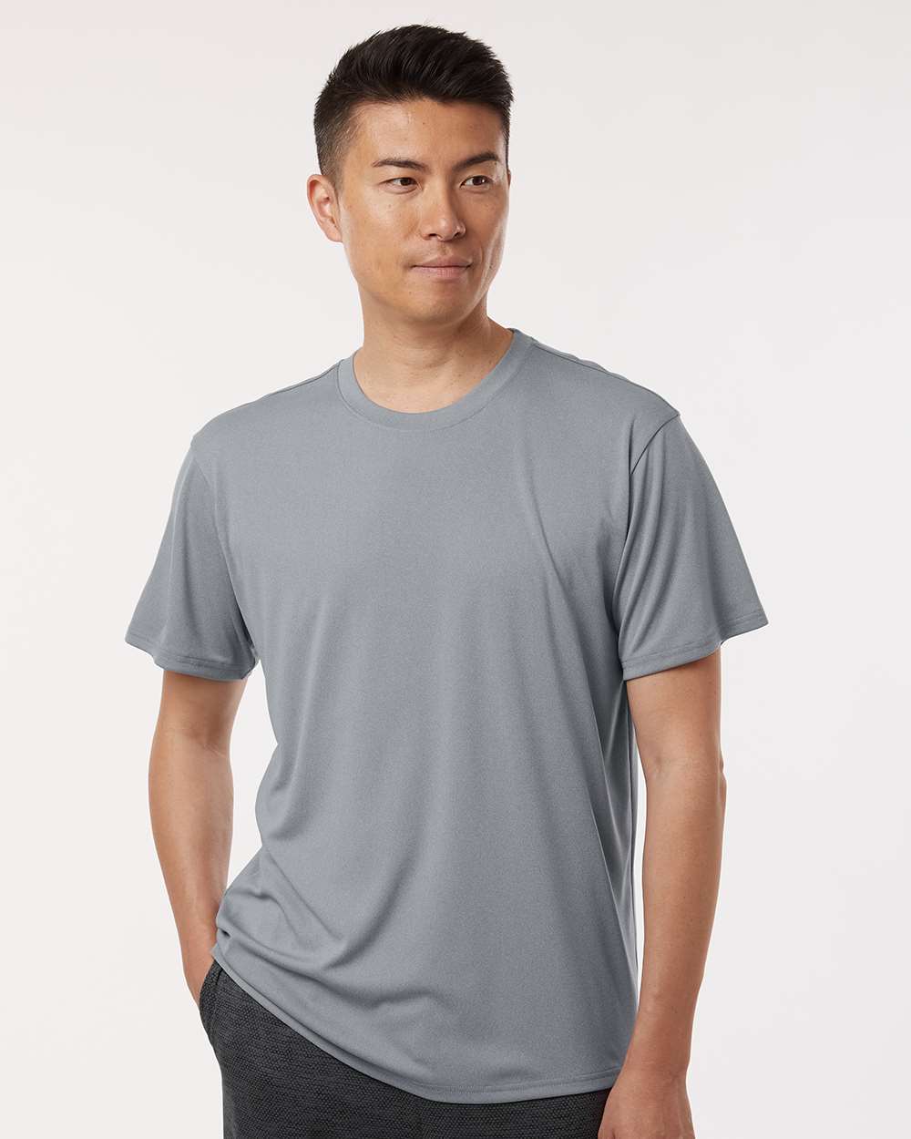AllPro Men's Pro-Lock Performance T-Shirt - 48000 Heather Steel