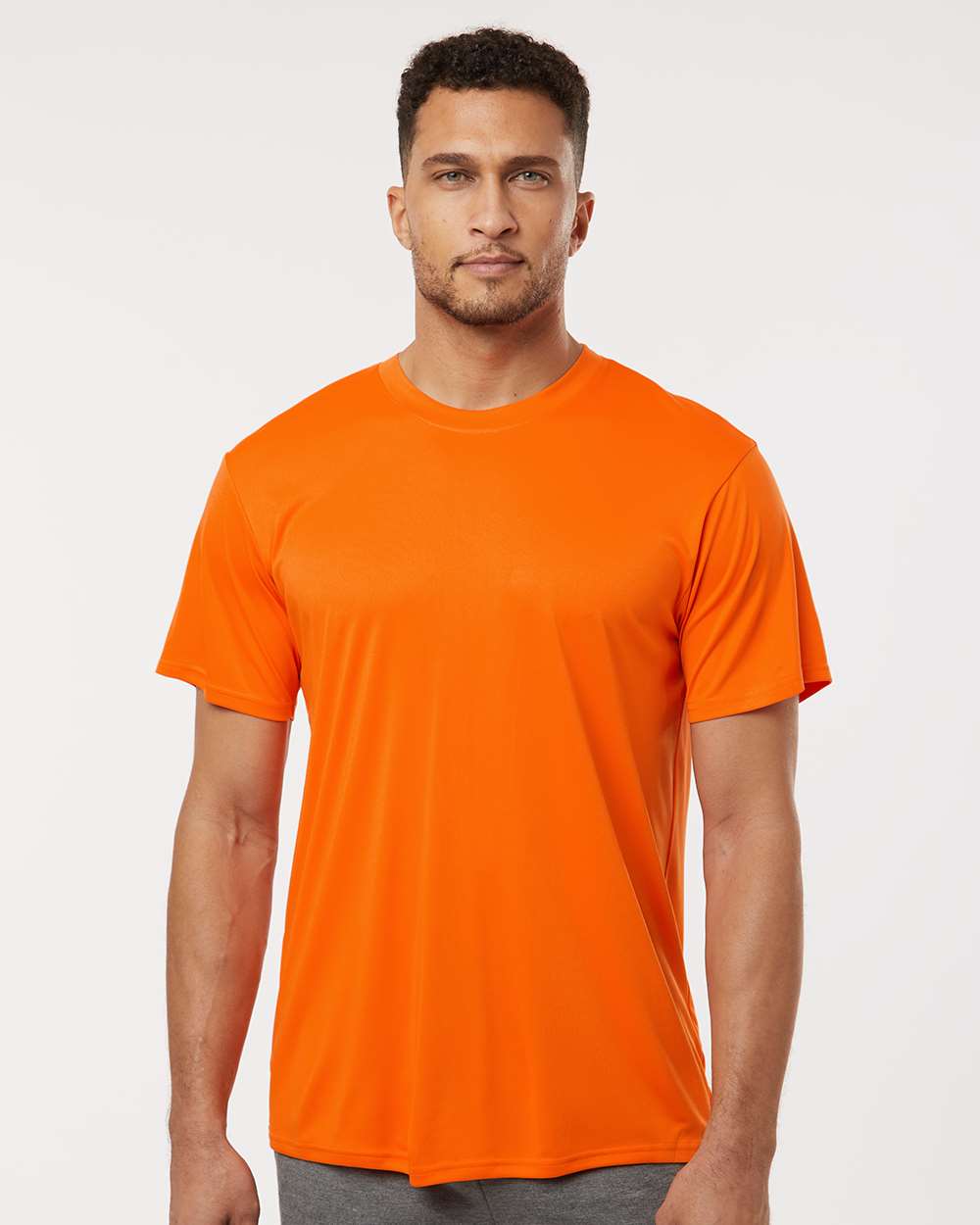 AllPro Men's Pro-Lock Performance T-Shirt - 48000 Neon Orange