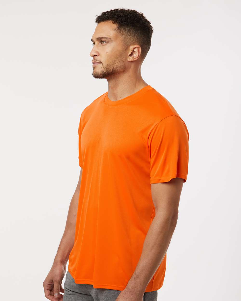 AllPro Men's Pro-Lock Performance T-Shirt - 48000 Neon Orange