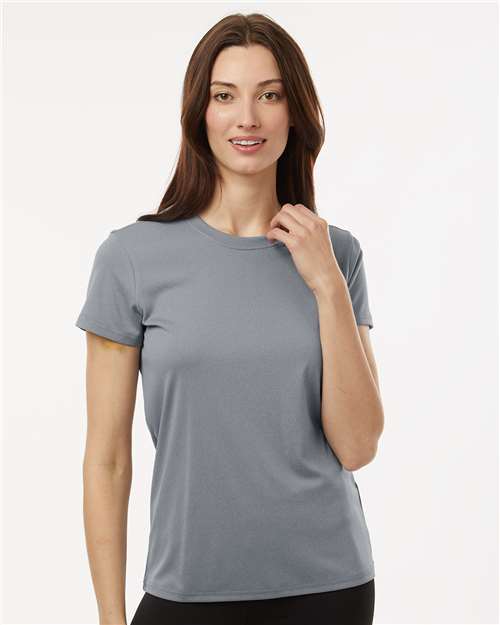 AllPro Women's Pro-Lock Performance T-Shirt - 48000L Heather Steel