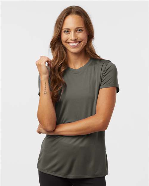 AllPro Women's Pro-Lock Performance T-Shirt - 48000L Charcoal