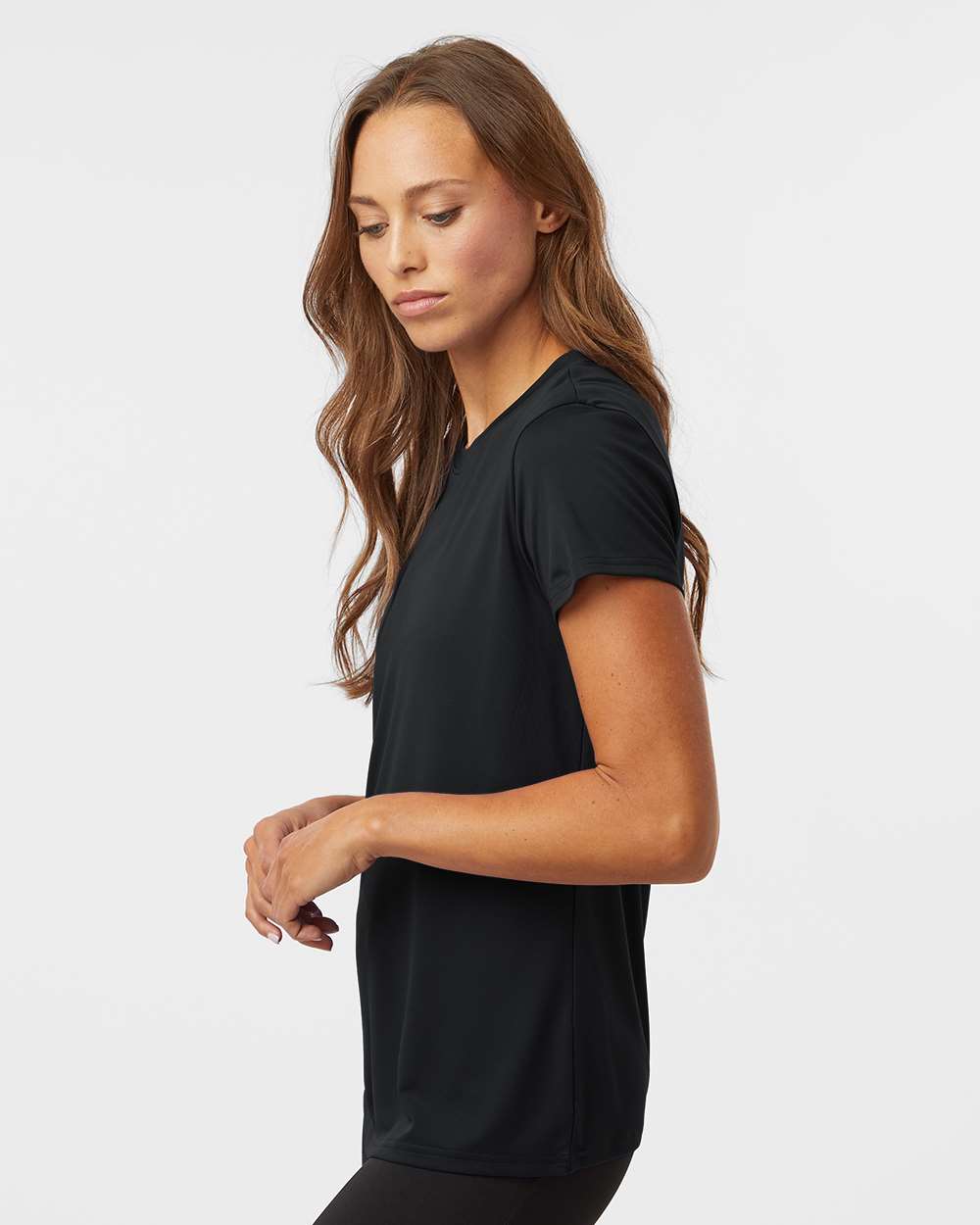 AllPro Women's Pro-Lock Performance T-Shirt - 48000L Black