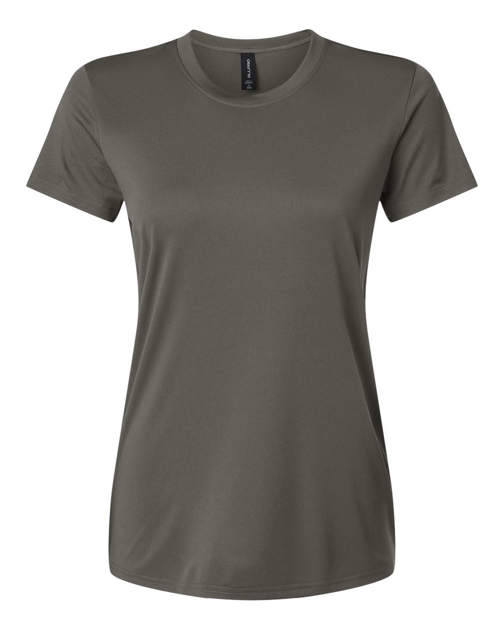 AllPro Women's Pro-Lock Performance T-Shirt - 48000L Charcoal
