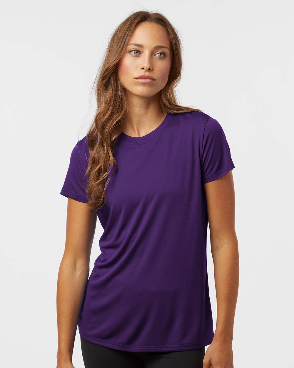 AllPro Women's Pro-Lock Performance T-Shirt - 48000L Purple