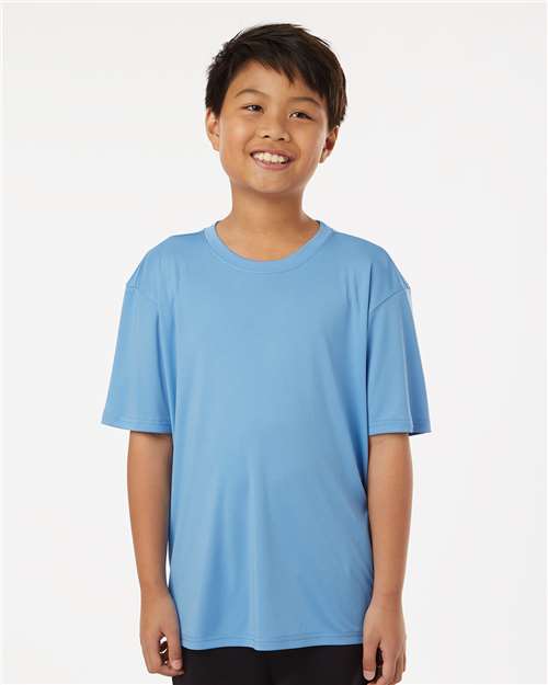 AllPro Youth Pro-Lock Performance T-Shirt - 48000Y Carolina Blue