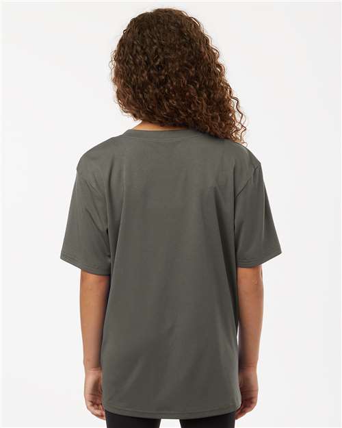 AllPro Youth Pro-Lock Performance T-Shirt - 48000Y Charcoal