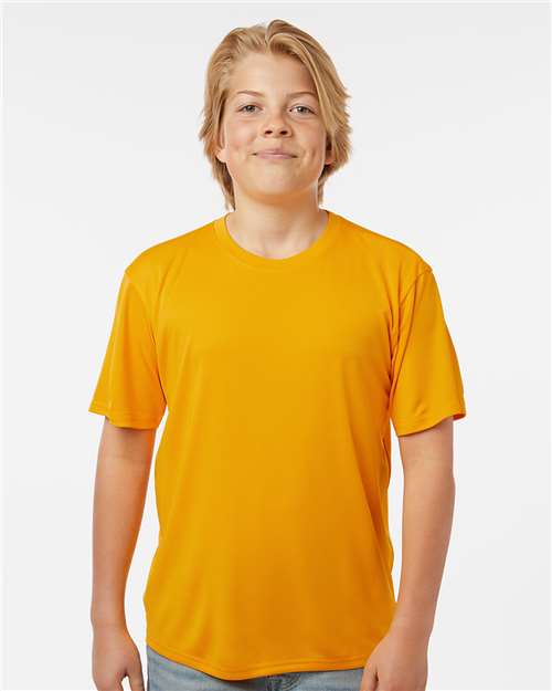 AllPro Youth Pro-Lock Performance T-Shirt - 48000Y Gold