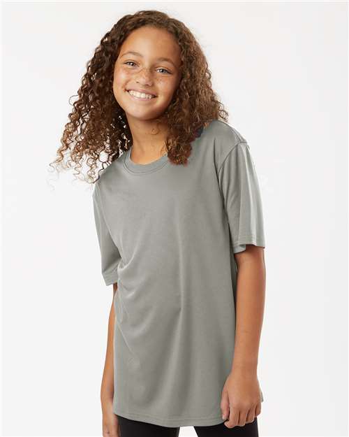 AllPro Youth Pro-Lock Performance T-Shirt - 48000Y Greystone