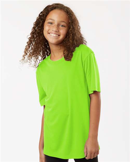 AllPro Youth Pro-Lock Performance T-Shirt - 48000Y Lime