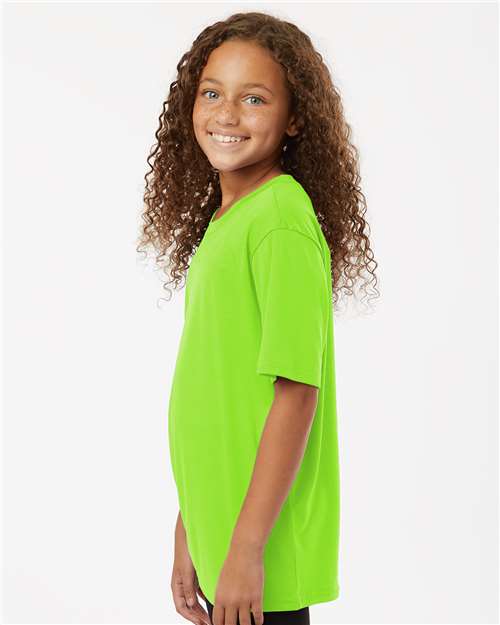 AllPro Youth Pro-Lock Performance T-Shirt - 48000Y Lime
