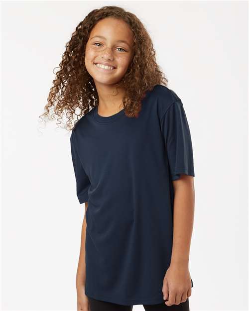 AllPro Youth Pro-Lock Performance T-Shirt - 48000Y Navy
