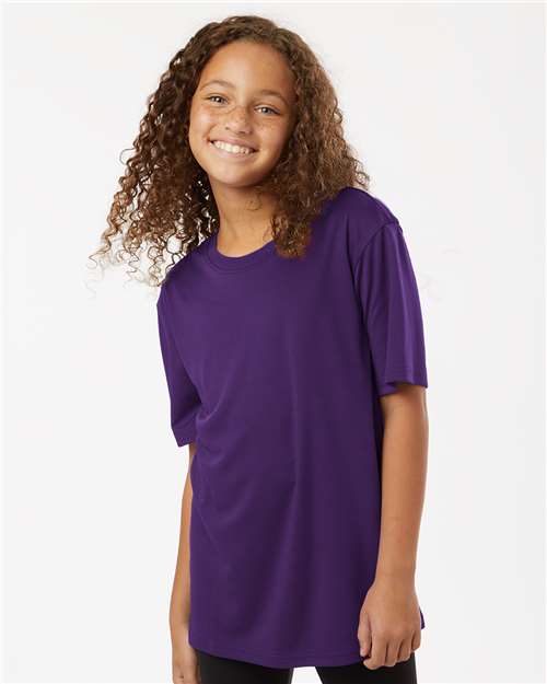 AllPro Youth Pro-Lock Performance T-Shirt - 48000Y Purple
