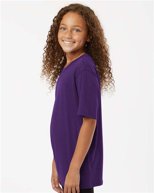 AllPro Youth Pro-Lock Performance T-Shirt - 48000Y Purple