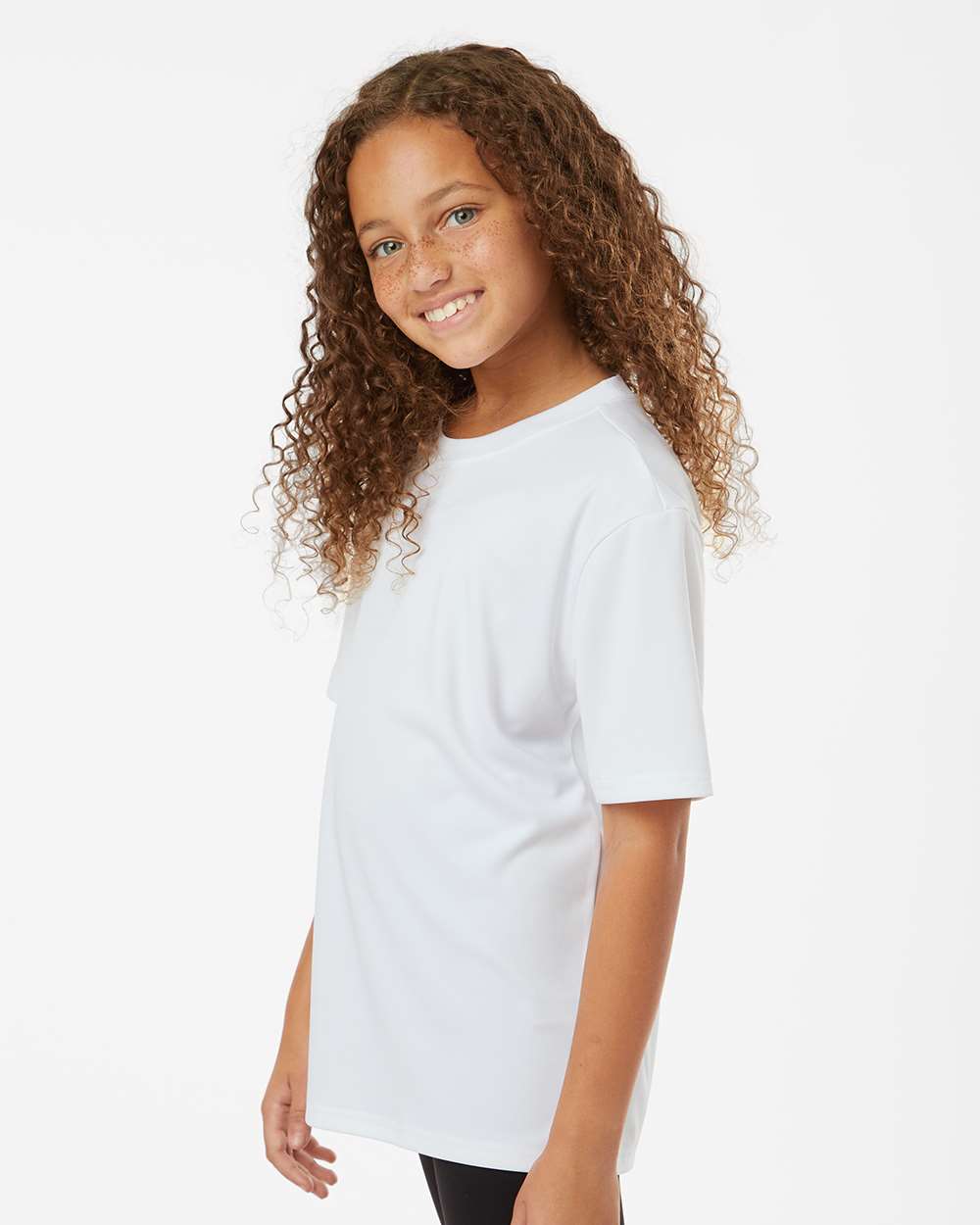 AllPro Youth Pro-Lock Performance T-Shirt - 48000Y White