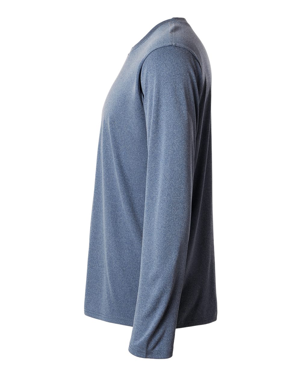 AllPro Unisex Pro-Lock Performance Long Sleeve T-Shirt - 48400 Heather Navy