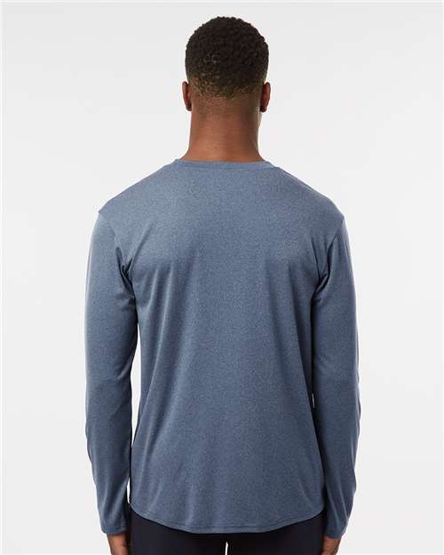 AllPro Unisex Pro-Lock Performance Long Sleeve T-Shirt - 48400 Heather Navy
