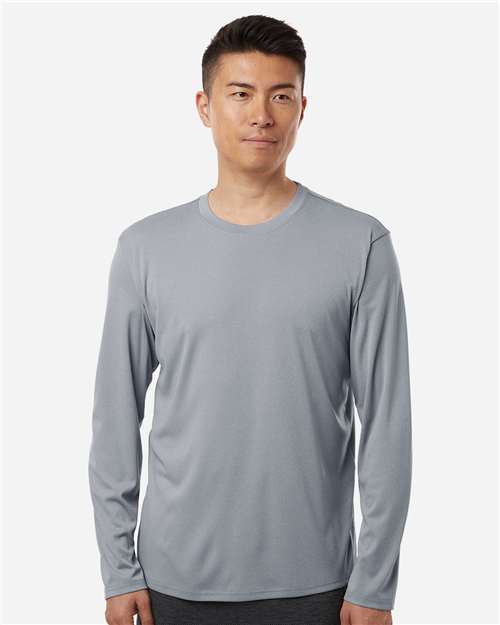 AllPro Unisex Pro-Lock Performance Long Sleeve T-Shirt - 48400 Heather Steel