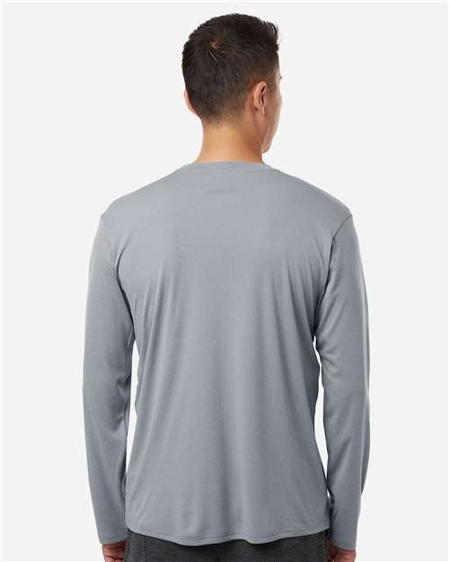 AllPro Unisex Pro-Lock Performance Long Sleeve T-Shirt - 48400 Heather Steel