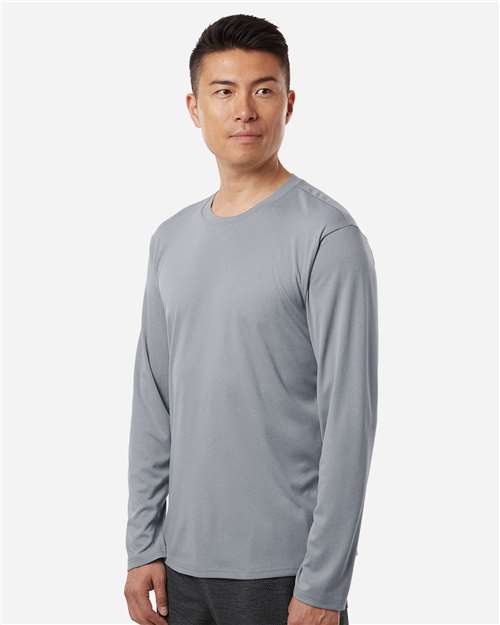AllPro Unisex Pro-Lock Performance Long Sleeve T-Shirt - 48400 Heather Steel