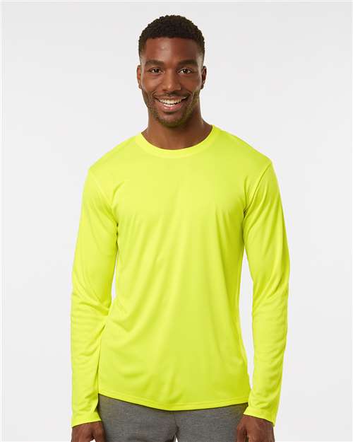 AllPro Unisex Pro-Lock Performance Long Sleeve T-Shirt - 48400 Neon Yellow