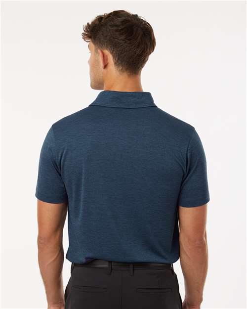 AllPro Men's Pro-Lock Performance Mélange Polo - 4HM00 Navy Melange