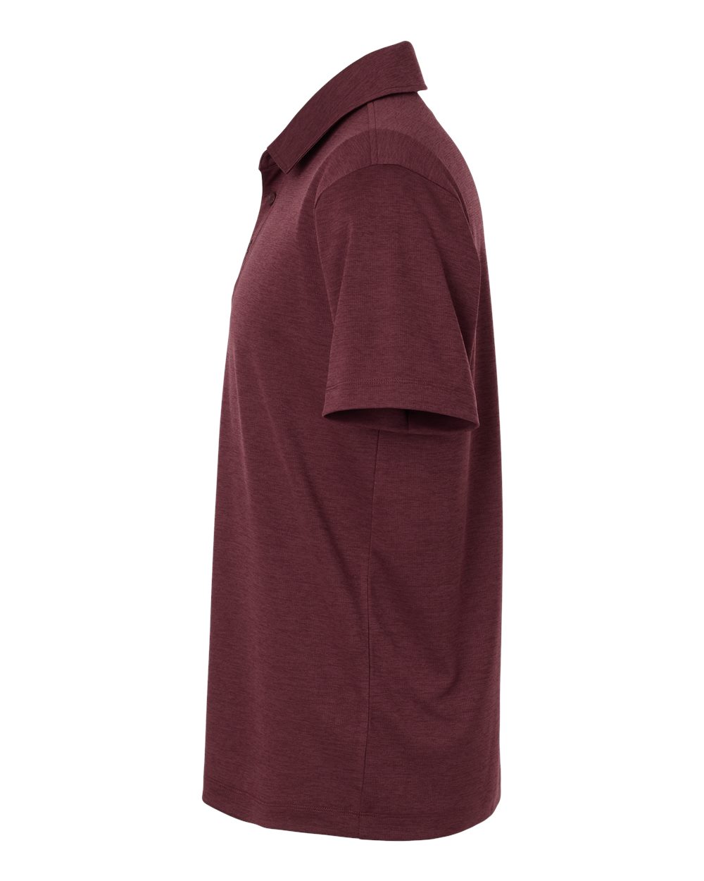 AllPro Men's Pro-Lock Performance Mélange Polo - 4HM00 Maroon Melange