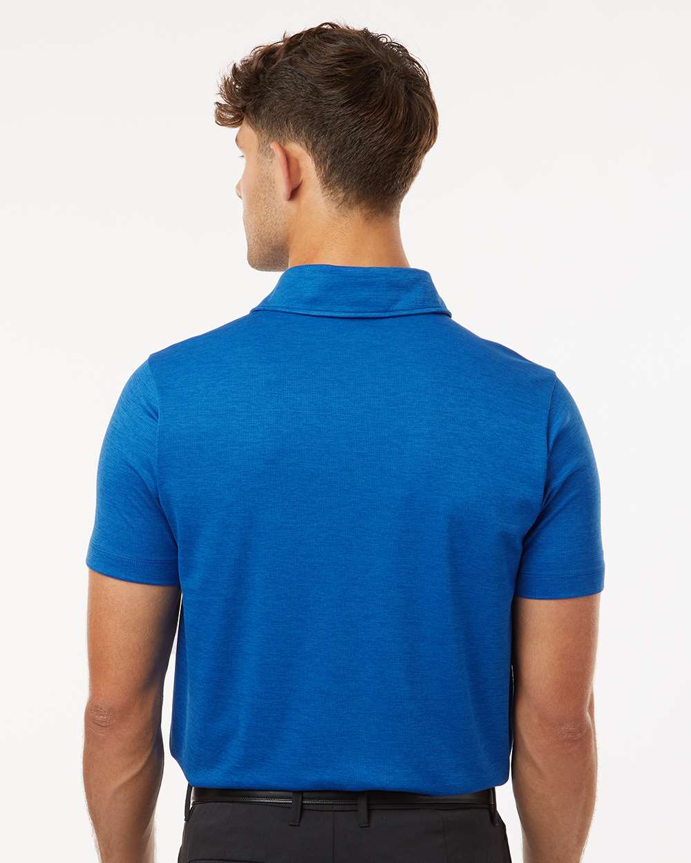AllPro Men's Pro-Lock Performance Mélange Polo - 4HM00 Royal Melange
