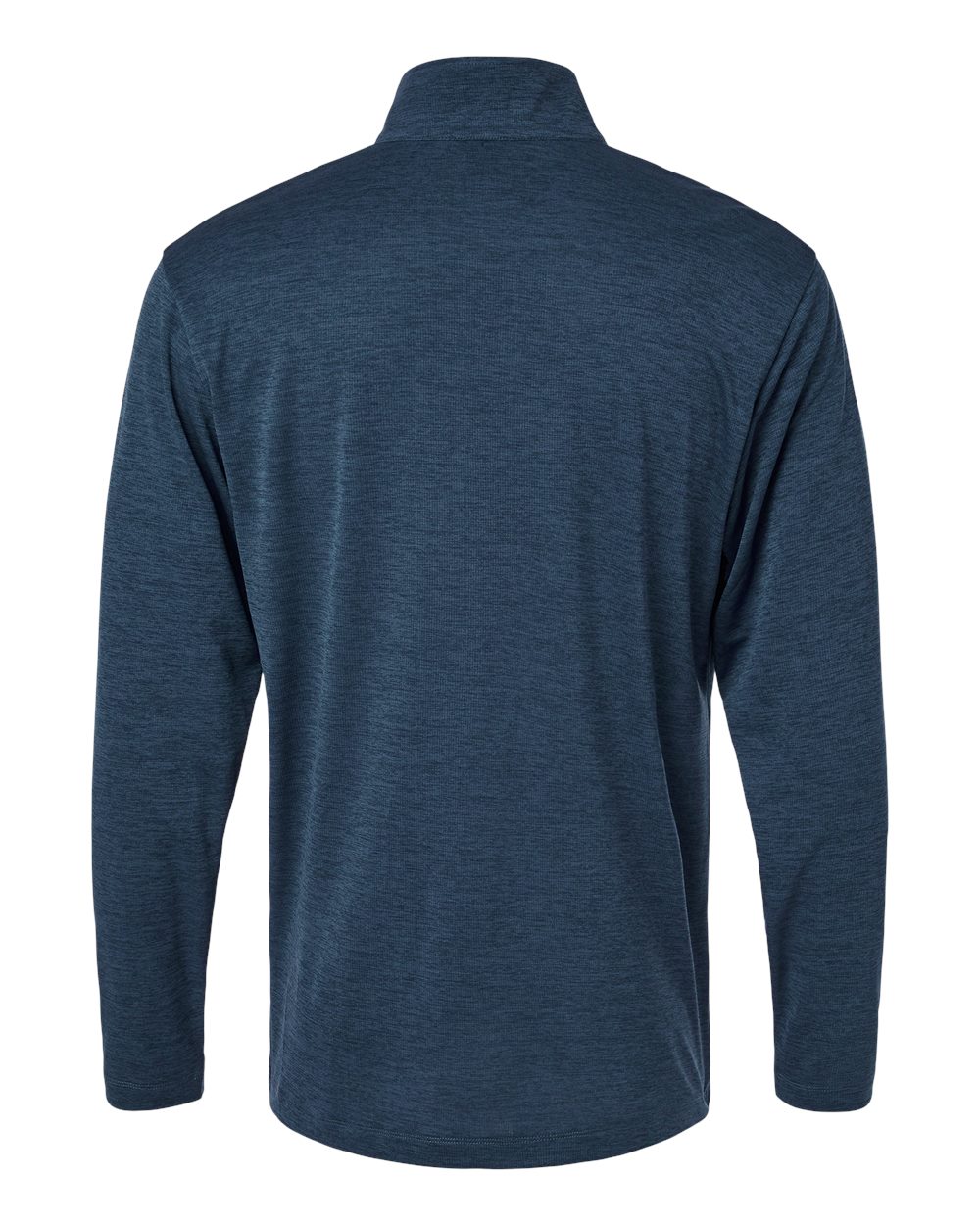 AllPro Men's Pro-Lock Performance Mélange Quarter-Zip Pullover - 4HM700 Navy Melange