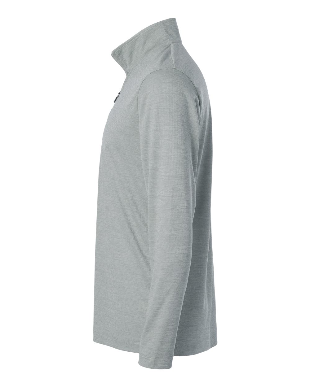 AllPro Men's Pro-Lock Performance Mélange Quarter-Zip Pullover - 4HM700 Silver Melange