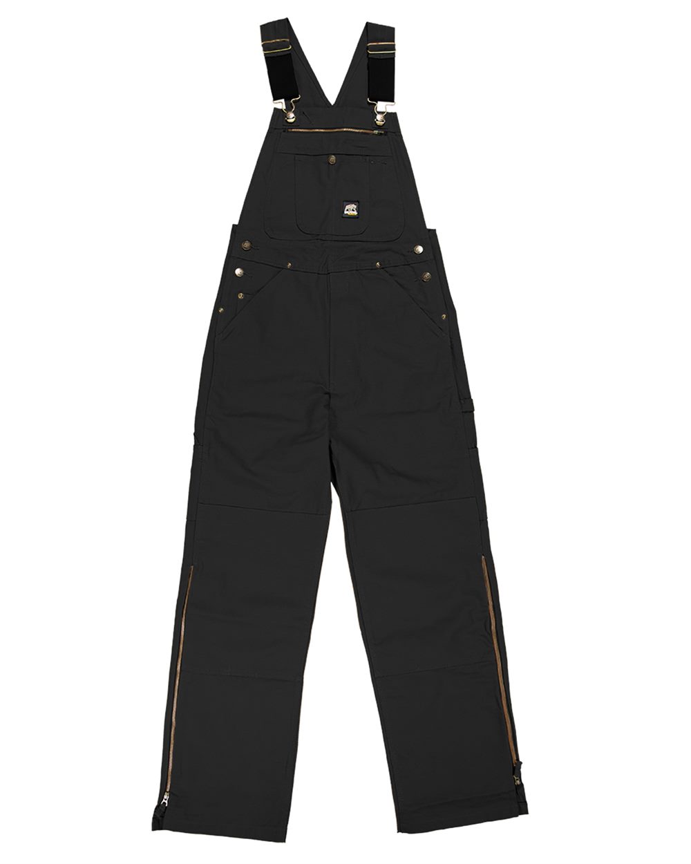 Berne Apparel Short-Length Slab Unlined Duck Bib Overall - B1067S