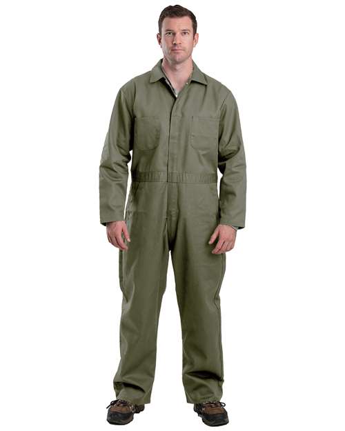 Berne Apparel Twill Unlined Coverall - C252 Sage_40