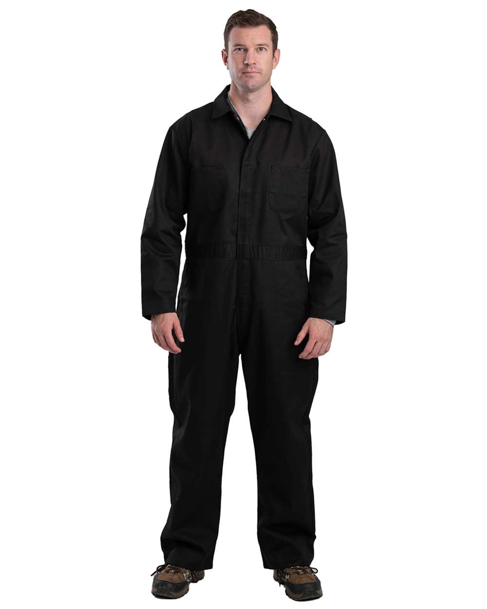 Berne Apparel Twill Unlined Coverall - C252 Black_36