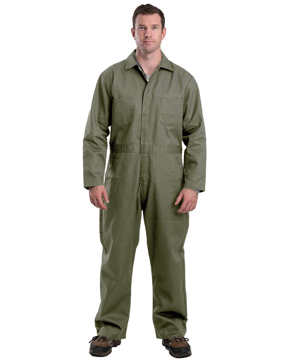 Berne Apparel Twill Unlined Coverall - C252 Sage_52