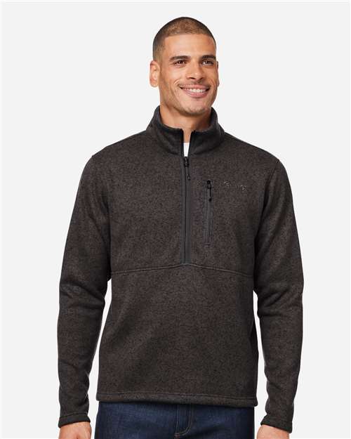 Marmot Men's Drop Line Half-Zip Jacket - M16221 Black Heather