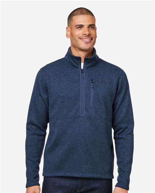 Marmot Men's Drop Line Half-Zip Jacket - M16221 Arctic Navy Heather