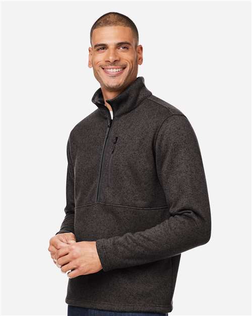 Marmot Men's Drop Line Half-Zip Jacket - M16221 Black Heather