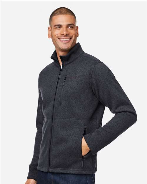 Marmot Men's Drop Line Fleece Jacket - M16223 Black Heather