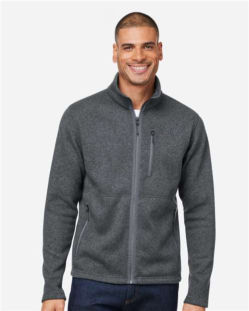 Marmot Men's Drop Line Fleece Jacket - M16223 Steel Onyx Heather