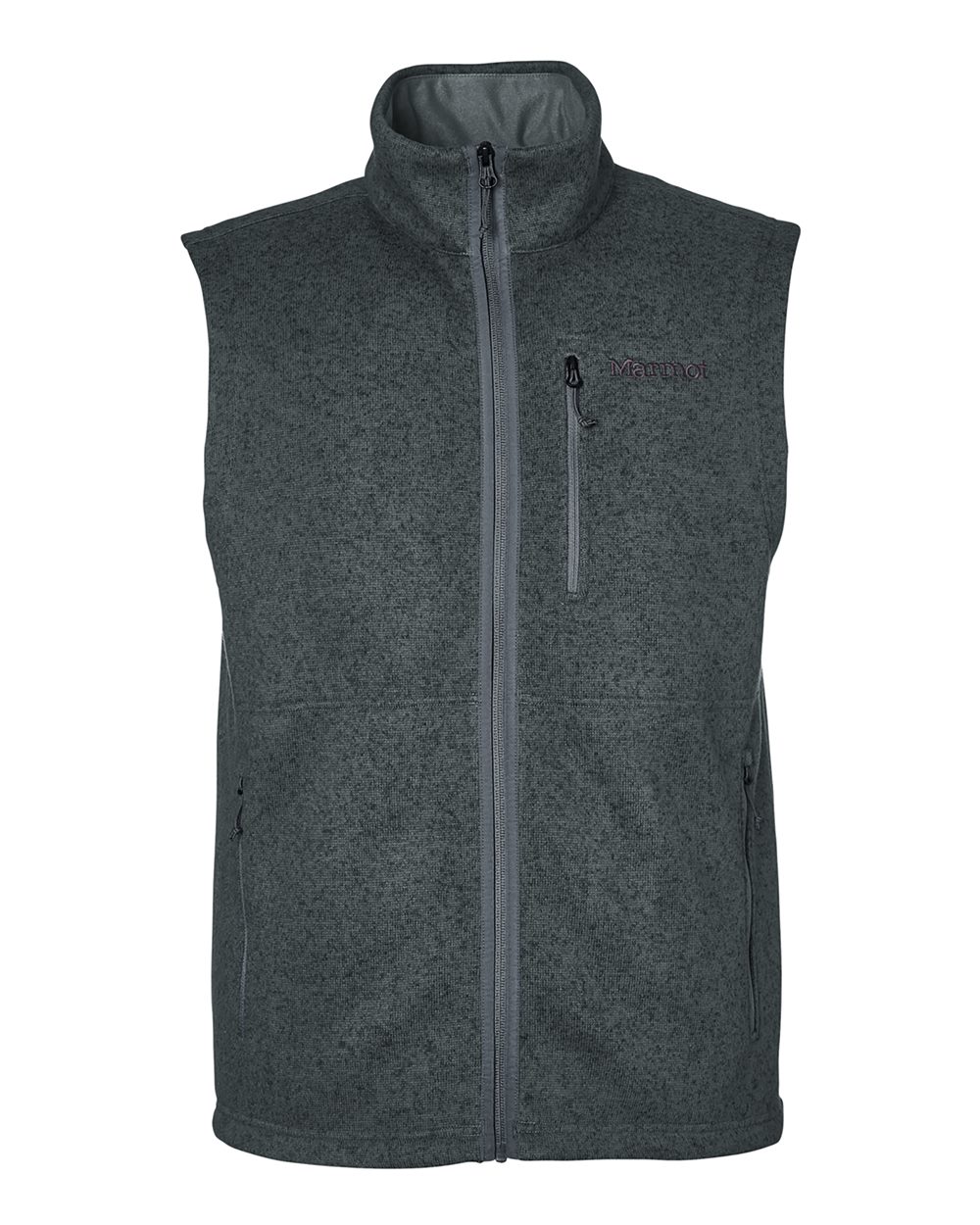 Marmot Men's Drop Line Vest - M16224 Steel Onyx Heather