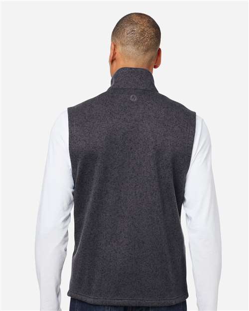 Marmot Men's Drop Line Vest - M16224 Black Heather