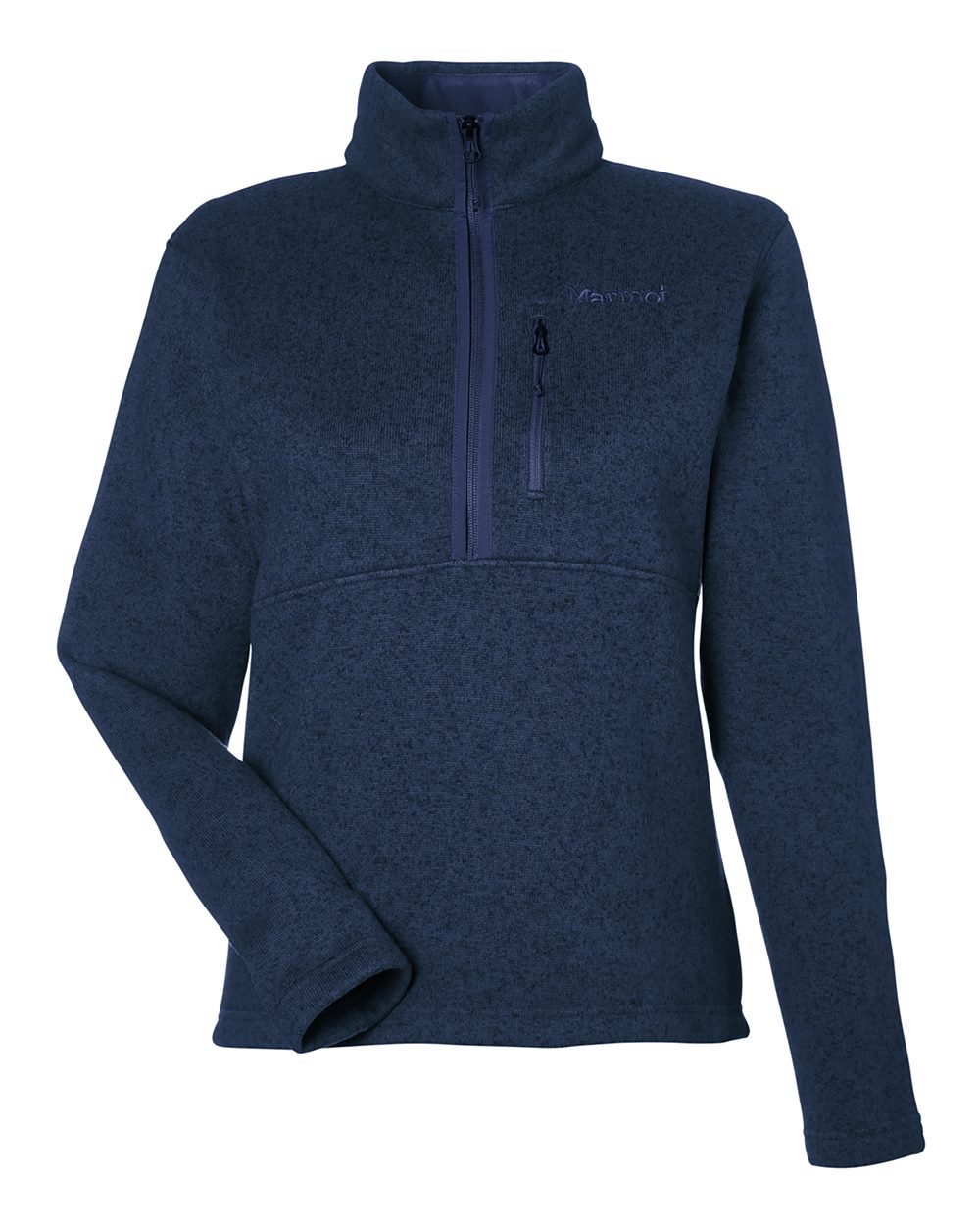 Marmot Women's Drop Line Half-Zip Jacket - M16248 Arctic Navy Heather