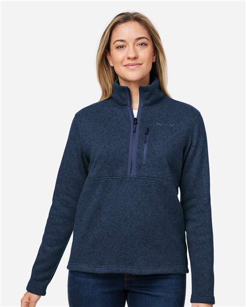 Marmot Women's Drop Line Half-Zip Jacket - M16248 Arctic Navy Heather