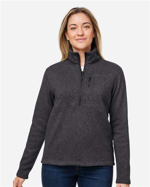 Marmot Women's Drop Line Half-Zip Jacket - M16248 Black Heather