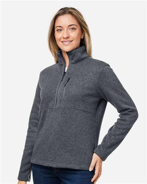 Marmot Women's Drop Line Half-Zip Jacket - M16248 Steel Onyx Heather