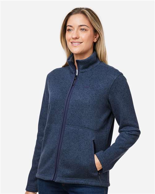 Marmot Women's Drop Line Fleece Jacket - M16250 Arctic Navy Heather
